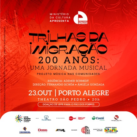 Trilhas da Imigração 200 Anos: Uma jornada musical