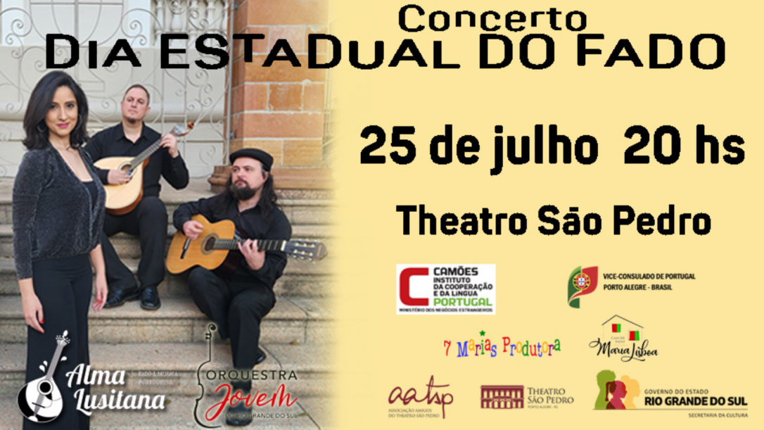 Concerto Dia Estadual do Fado (Alma Lusitana Fado, Música Portuguesa e Orquestra Jovem do RS)