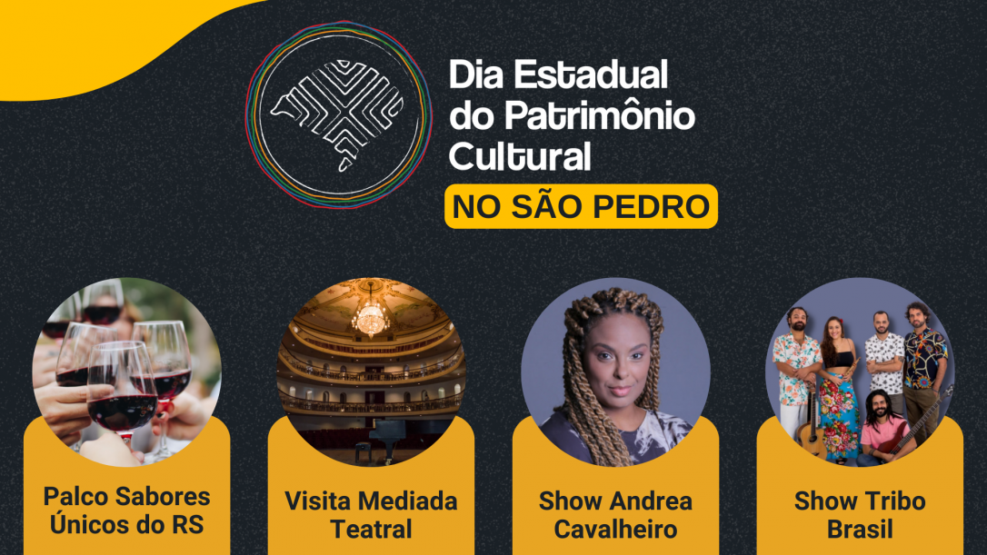 Programação Dia Estadual do Patrimônio no São Pedro