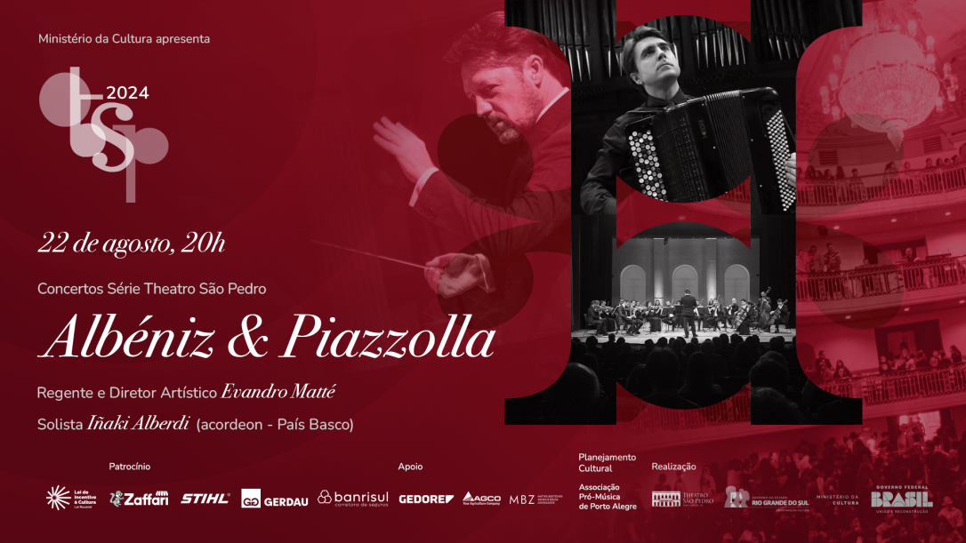 Orquestra Theatro São Pedro - Concerto Albéniz & Piazzolla