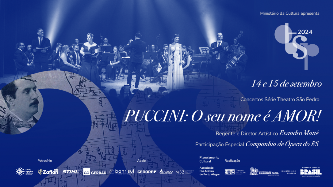 Orquestra Theatro São Pedro - PUCCINI: O seu nome é AMOR!