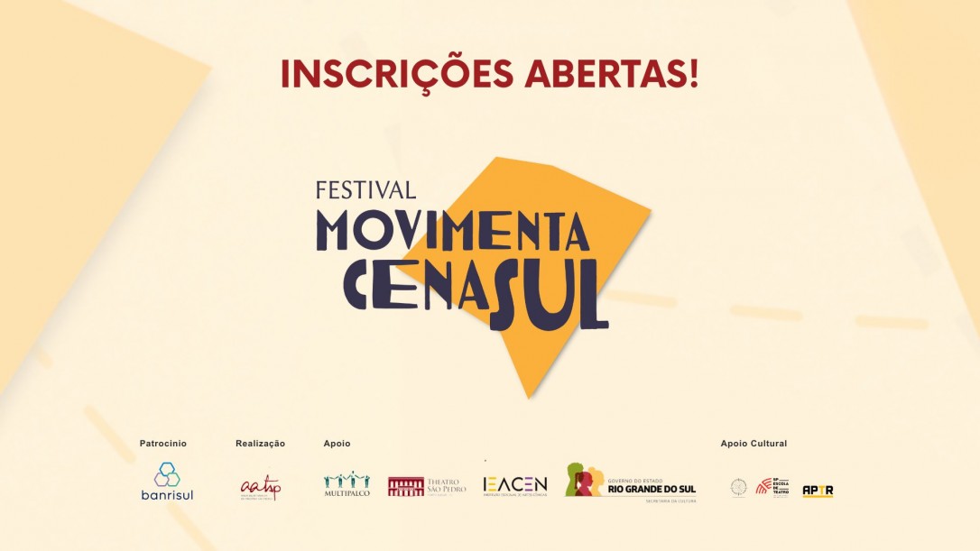 Festival Movimenta Cena Sul abre inscrições 