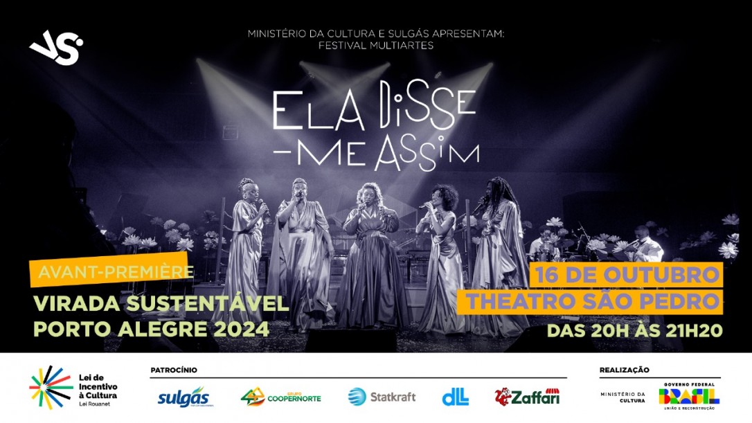 Lançamento da Virada Sustentável POA 2024 - Ela Disse-me Assim